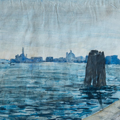 The Giudecca, Venice, watercolour by Francis Terry, 1987.