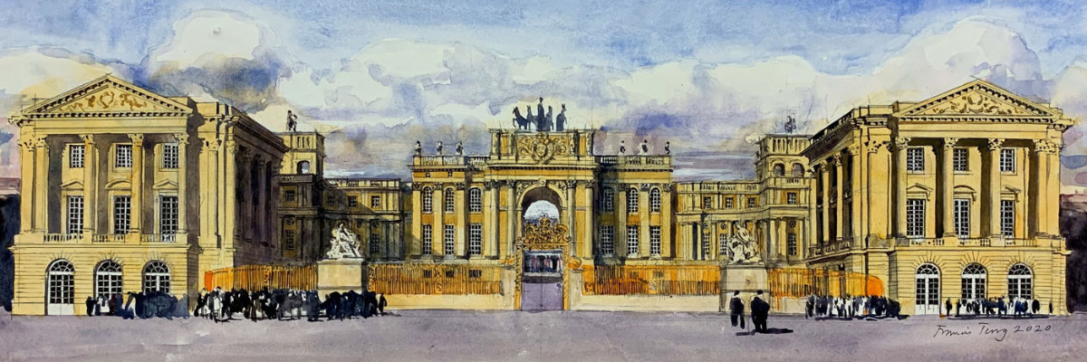 Versailles - Front Elevation.