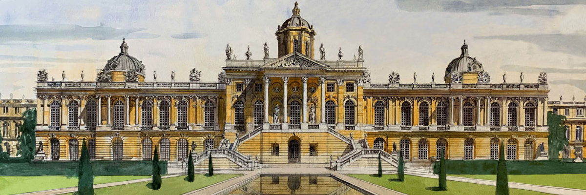 Versailles - Rear Elevation.