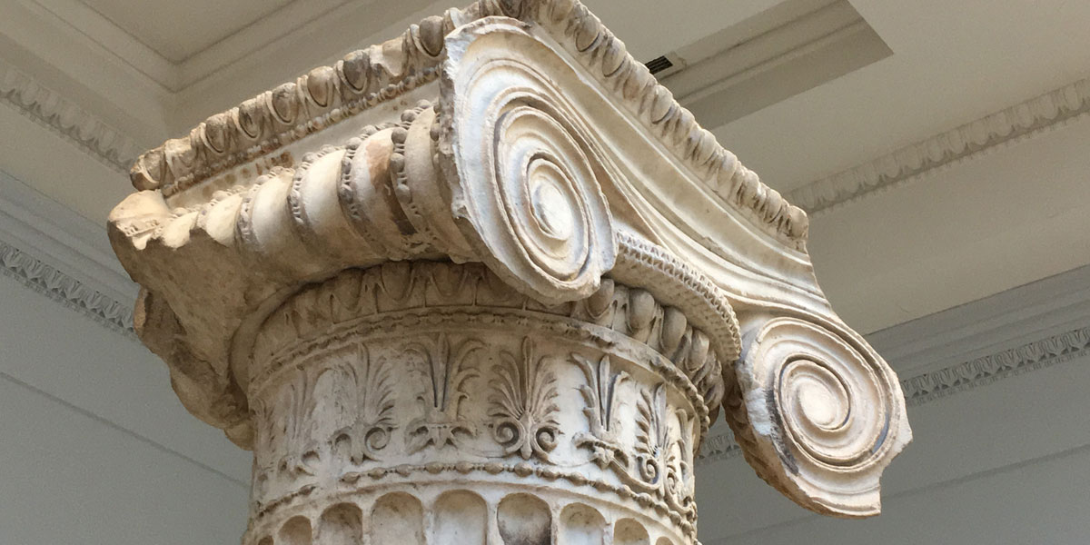 Erichtheion capital from British Museum