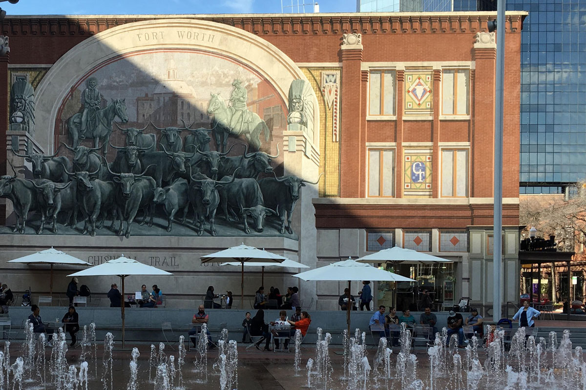 Mural at Sundance Square