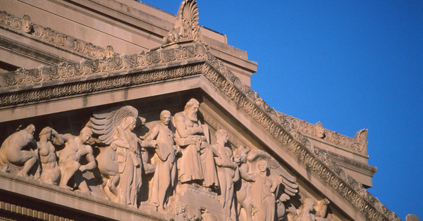 Detail of National Archives Pediment