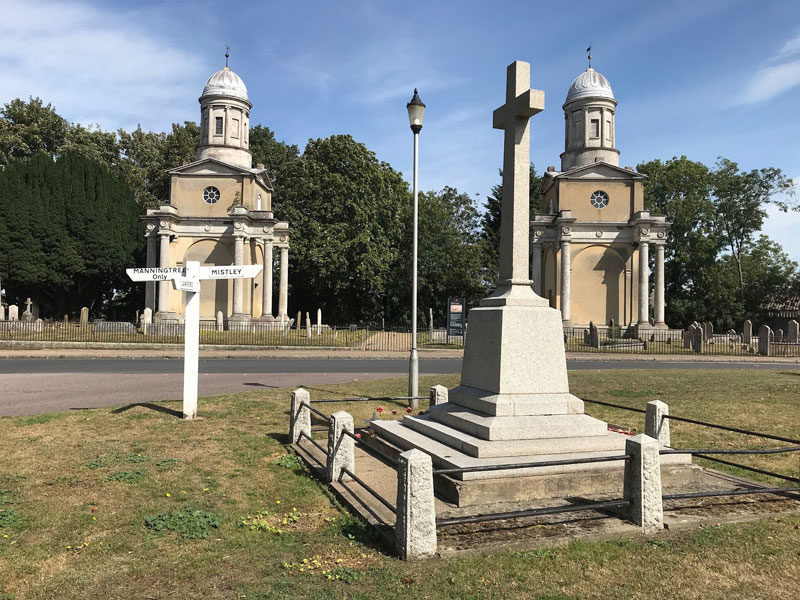 The Mistley Towers  - Piazza Navona in Essex