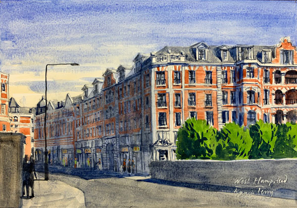 Sketch for West End Lane, West Hampstead