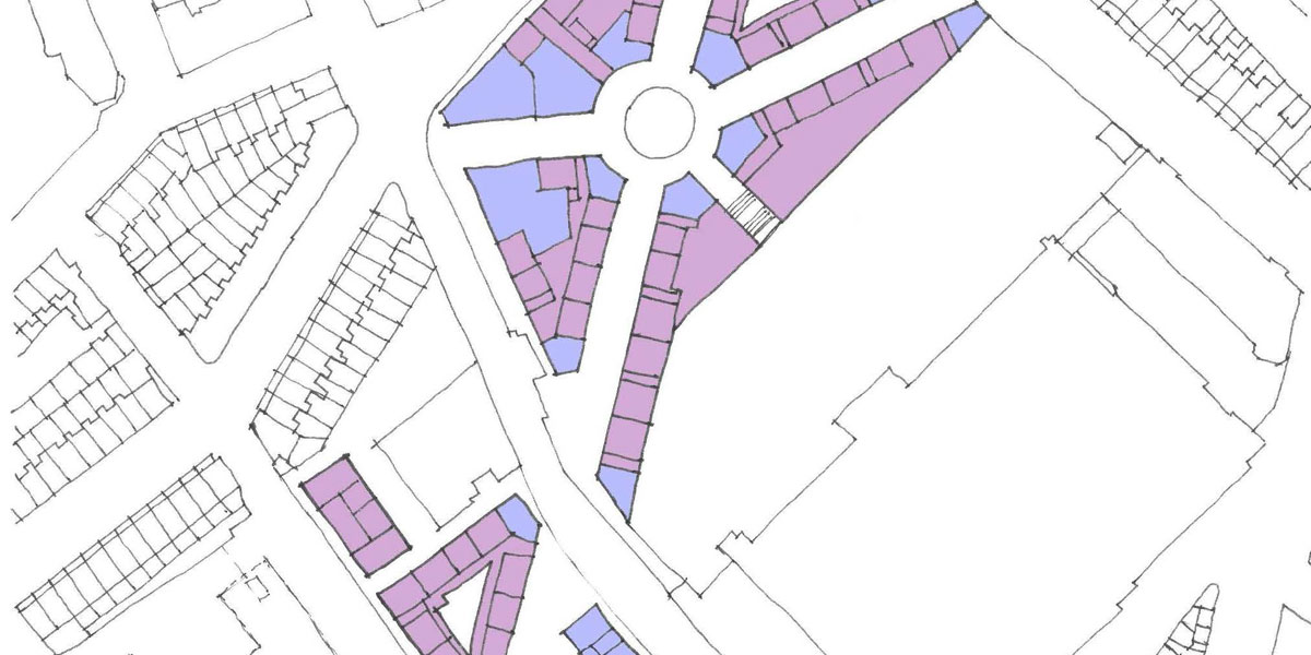 Site Plan of the Mount Pleasant Proposal.