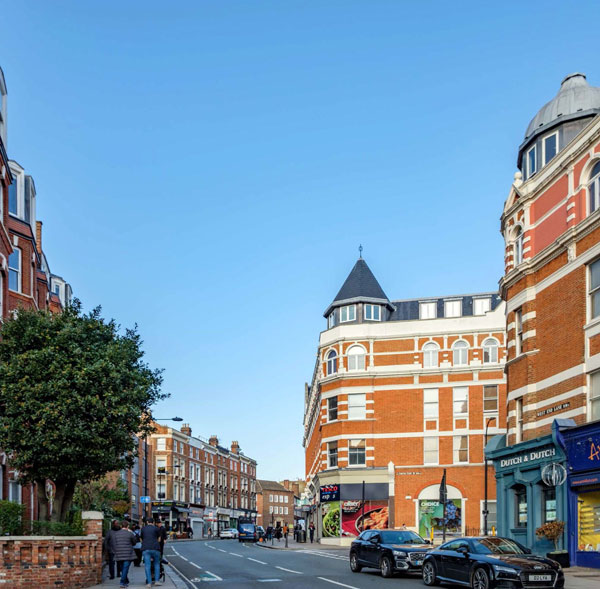 Architectural character of West Hampstead.